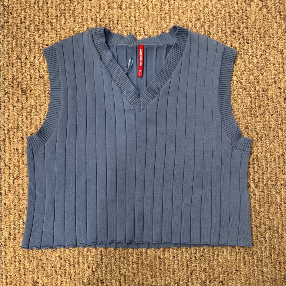 Blue Sweater Vest